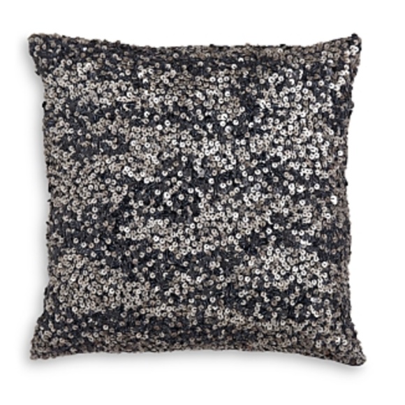Donna Karan Home Sapphire 12" L X 12" W Decorative Pillow - Indigo